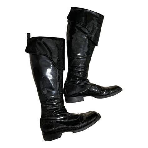 chanel oxfords|chanel patent leather pirate boots.